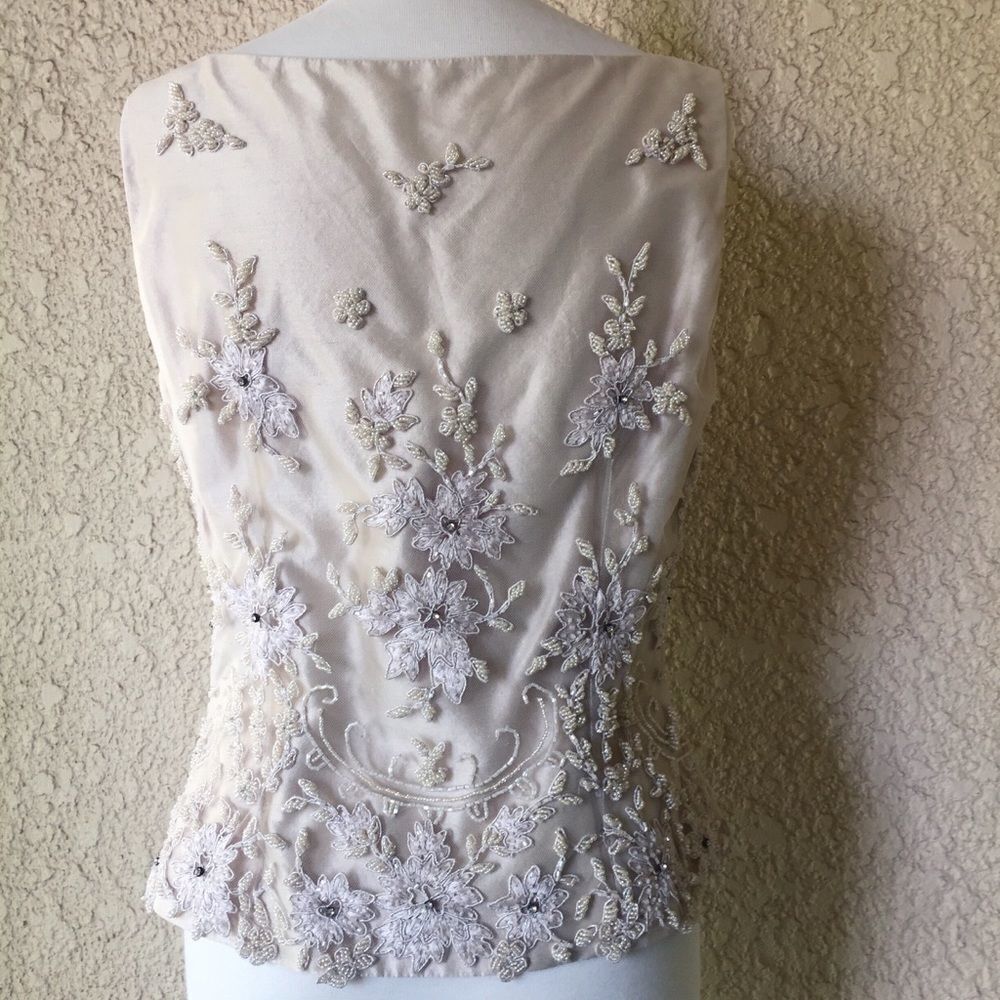 Caviar 3 pieces Dress Ivory Gold‎ 10 - Picture 5 of 8